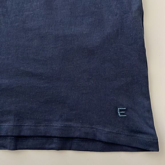 NWT Everlane The Organic Cotton Crew Uniform T-Shirt in Navy Size XXL - Picture 4 of 11
